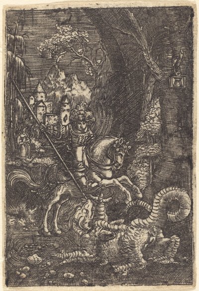 Pyhä Yrjö tekijältä Albrecht Altdorfer