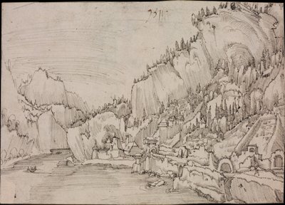 Sarmingstein Tonavalla, 1511 tekijältä Albrecht Altdorfer