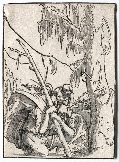 Pyhä Kristofer tekijältä Albrecht Altdorfer