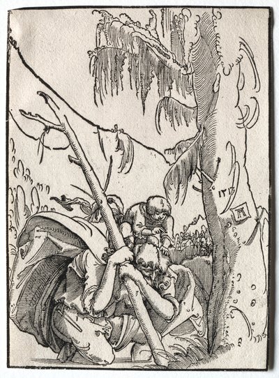 Pyhä Kristofer, 1513. tekijältä Albrecht Altdorfer