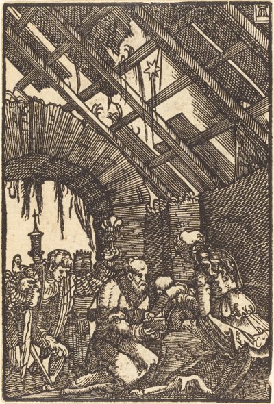 Maagien palvonta tekijältä Albrecht Altdorfer