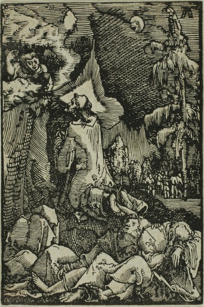 Agony in the Garden, kirjasta The Fall and Redemption of Man tekijältä Albrecht Altdorfer