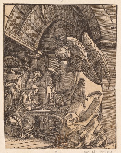 Ilmoitus, 1513. tekijältä Albrecht Altdorfer