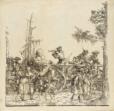 Matkatavaravaunu tekijältä Albrecht Altdorfer