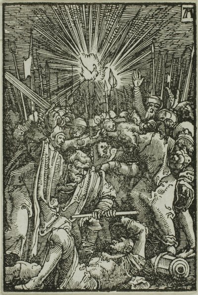 Pettäminen, kirjasta The Fall and Redemption of Man tekijältä Albrecht Altdorfer