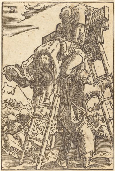 Laskeutuminen ristiltä tekijältä Albrecht Altdorfer