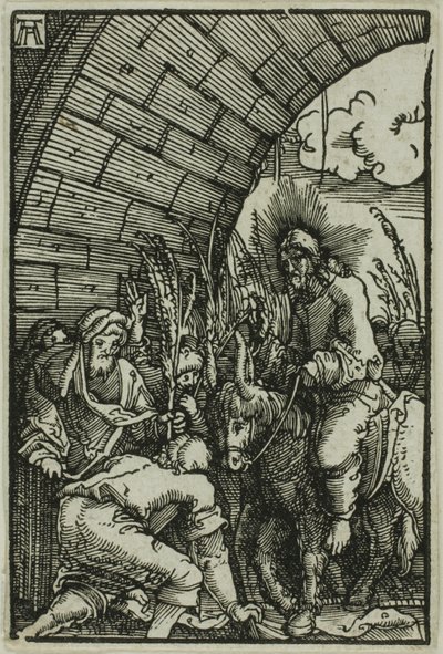 Pääsy Jerusalemiin, ihmisen lankeemuksesta ja lunastuksesta tekijältä Albrecht Altdorfer