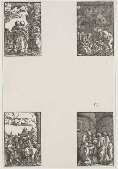 Ihmisen lankeemus ja lunastus tekijältä Albrecht Altdorfer