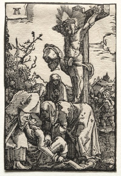Ihmisen lankeemus ja lunastus: Kristus ristillä tekijältä Albrecht Altdorfer