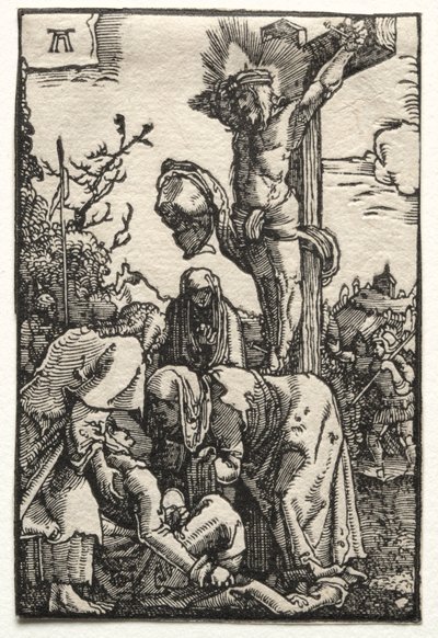 Ihmisen lankeemus ja lunastus: Kristus ristillä, n. 1515. tekijältä Albrecht Altdorfer