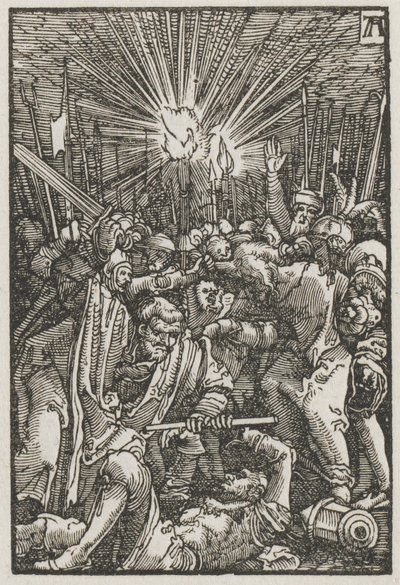 Ihmisen lankeemus ja lunastus: Kristus vangittiin tekijältä Albrecht Altdorfer