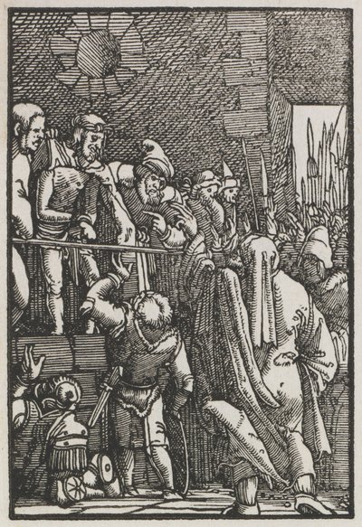 Ihmisen lankeemus ja lunastus: Ecco Homo, c. 1515. tekijältä Albrecht Altdorfer