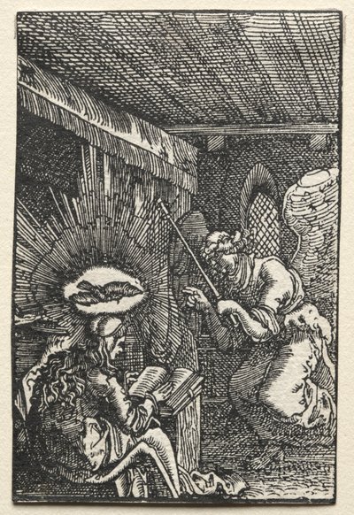 Ihmisen lankeemus ja lunastus: Ilmoitus tekijältä Albrecht Altdorfer