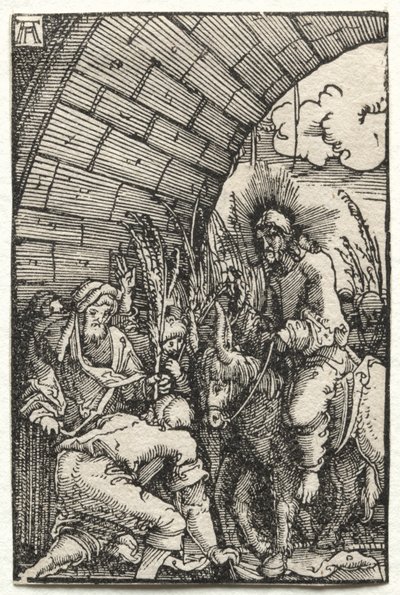Ihmisen lankeemus ja lunastus: pääsy Jerusalemiin tekijältä Albrecht Altdorfer