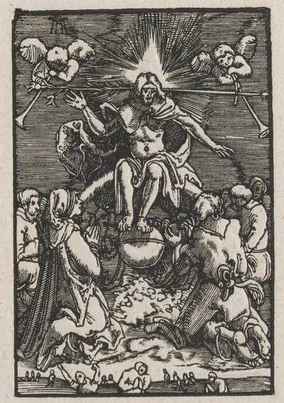 Ihmisen lankeemus ja lunastus: viimeinen tuomio tekijältä Albrecht Altdorfer