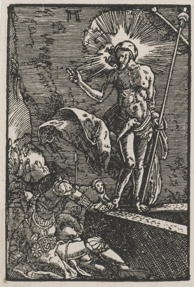 Ihmisen lankeemus ja lunastus: ylösnousemus tekijältä Albrecht Altdorfer