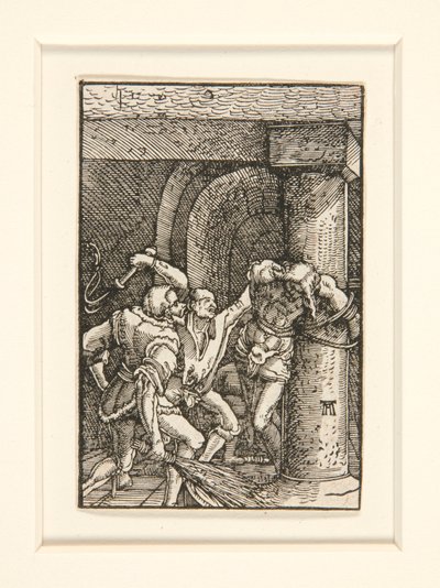 The Flagellation, sarjasta The Fall and Redemption of Man tekijältä Albrecht Altdorfer