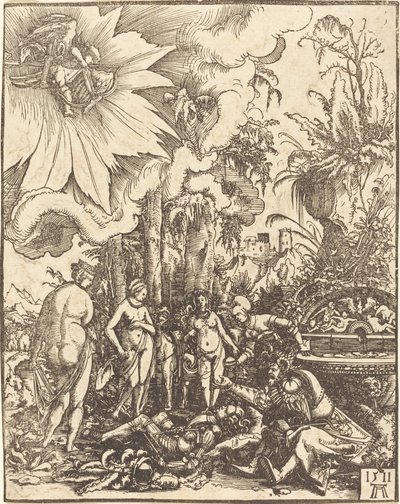 Pariisin tuomio tekijältä Albrecht Altdorfer