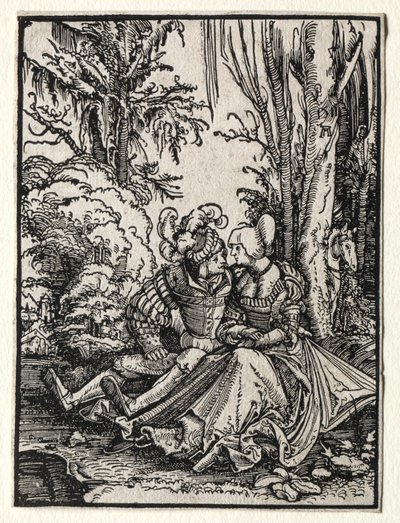 Rakastajat tekijältä Albrecht Altdorfer