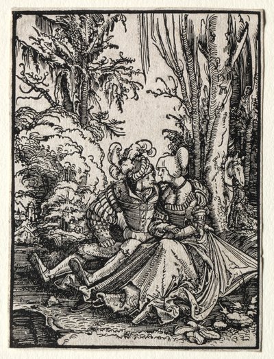 Rakastajat, 1511. tekijältä Albrecht Altdorfer