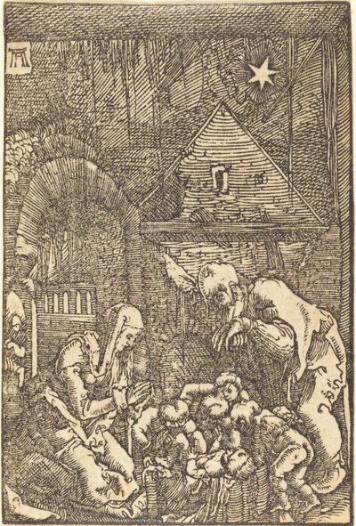 Syntymä tekijältä Albrecht Altdorfer