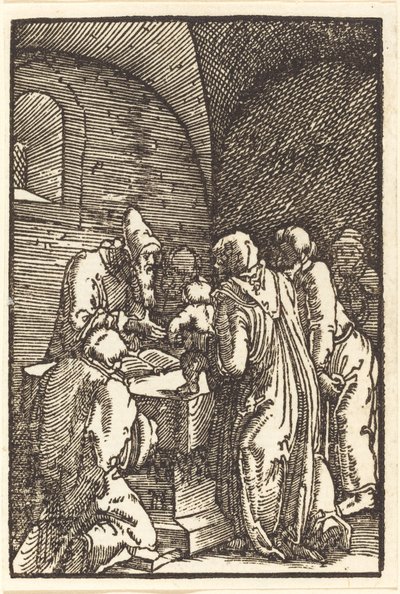 Kristuksen esittely temppelissä tekijältä Albrecht Altdorfer