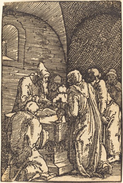 Kristuksen esittely temppelissä tekijältä Albrecht Altdorfer