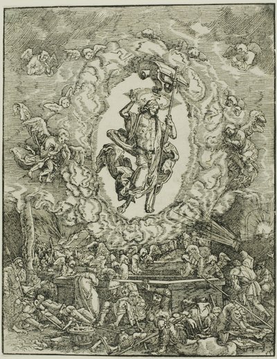 Kristuksen ylösnousemus tekijältä Albrecht Altdorfer
