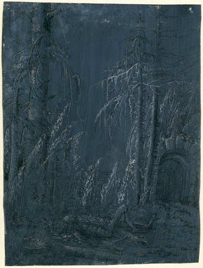 Kuollut Pyramus tekijältä Albrecht Altdorfer
