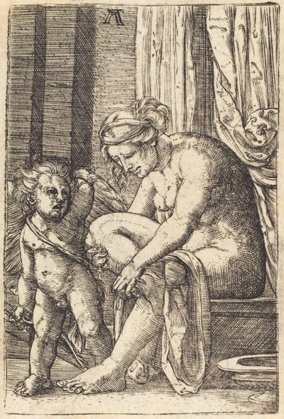 Venus kylvyn jälkeen tekijältä Albrecht Altdorfer