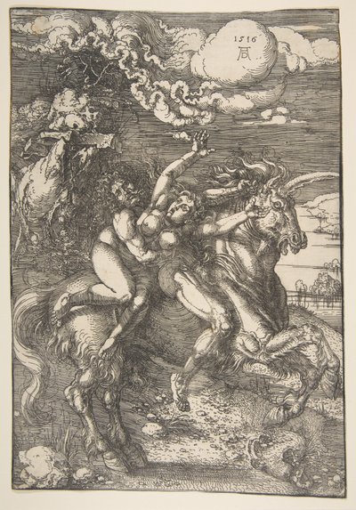 Proserpinen sieppaus tekijältä Albrecht Dürer