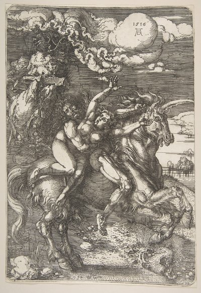 Proserpine.n.d.n sieppaus. tekijältä Albrecht Dürer