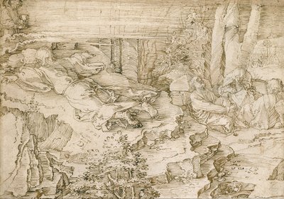 Agonia puutarhassa tekijältä Albrecht Dürer