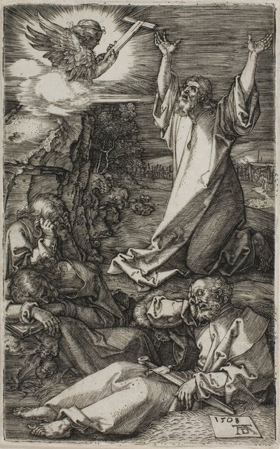 Agony in the Garden, Kaiverretusta intohimosta tekijältä Albrecht Dürer