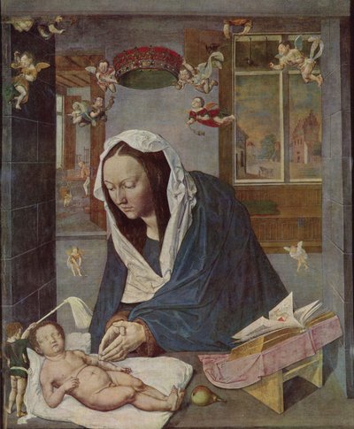 Albrecht Dürer Keskipaneeli Marian alttari tekijältä Albrecht Dürer