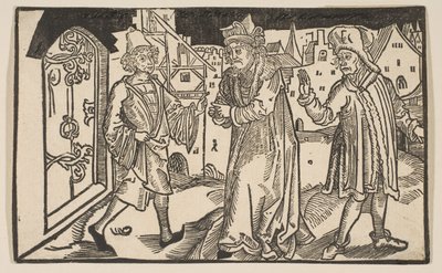 Andria, Terencen komediasta, 1800-luvun uusintapainos.n.d. tekijältä Albrecht Dürer
