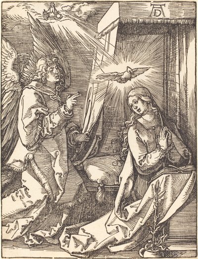 Annunciation tekijältä Albrecht Dürer