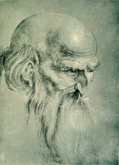 Apostolin pää tekijältä Albrecht Dürer