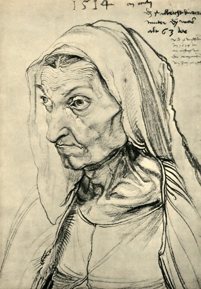 Barbara Durer, 1514, 1943. tekijältä Albrecht Dürer