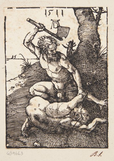 Cain mata a Abelfinnish tekijältä Albrecht Dürer