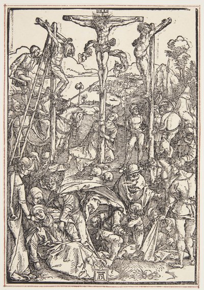 Golgata (vaatimaton puupiirros) tekijältä Albrecht Dürer