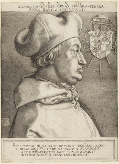 Brandenburgin kardinaali Albrecht tekijältä Albrecht Dürer