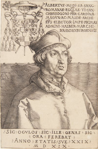 Brandenburgin kardinaali Albrecht; tai Pieni kardinaali tekijältä Albrecht Dürer