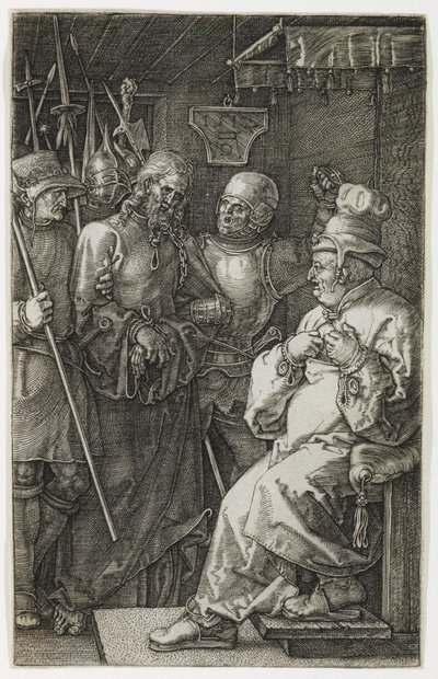 Kristus Kaifaan edessä tekijältä Albrecht Dürer