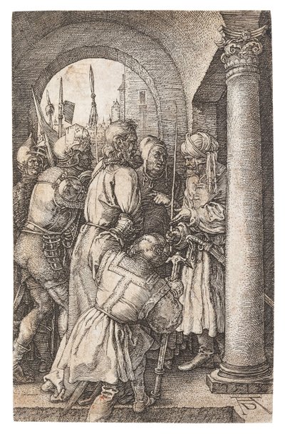 Kristus Pilatuksen edessä, 1512. tekijältä Albrecht Dürer