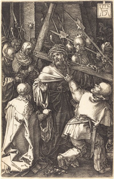 Kristus kantaa ristiä tekijältä Albrecht Dürer