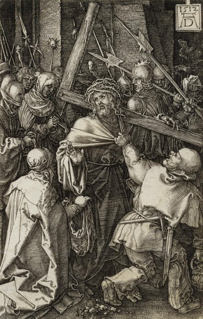 Kristus kantaa ristiä tekijältä Albrecht Dürer