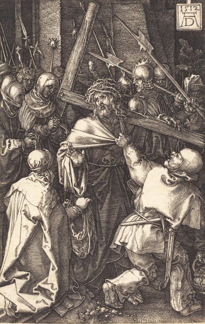 Kristus kantaa ristiä, 1512. tekijältä Albrecht Dürer