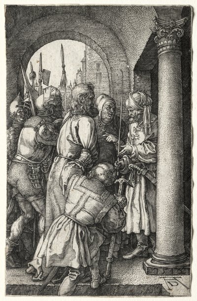 Kristus otettu Pilatuksen eteen tekijältä Albrecht Dürer