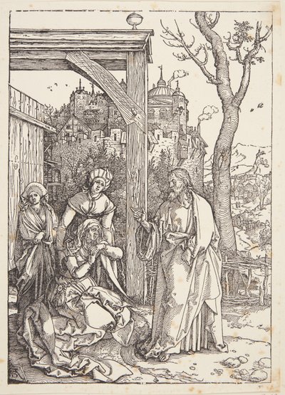 Kristus jättää äitinsä tekijältä Albrecht Dürer